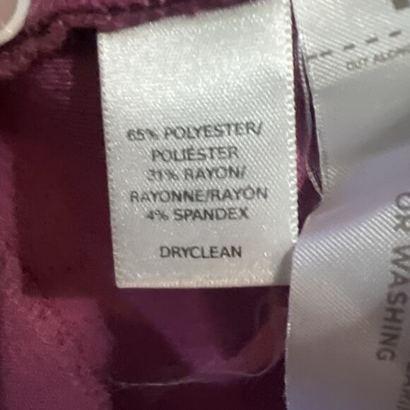 LOFT A-line Dress Size 8P Pink Sleeveless Fit & Flare Work Event Preppy - Picture 9 of 10